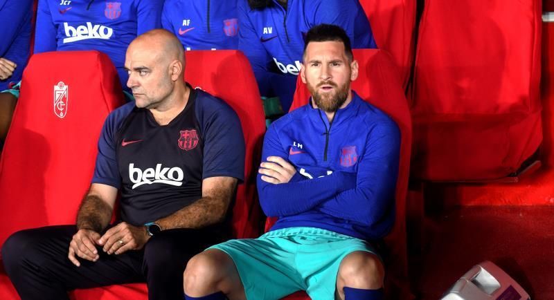 Messi y Ansu Fati, suplentes en Granada