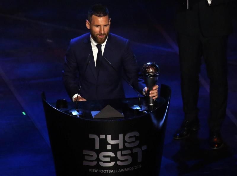 Messi gana el "The Best" a mejor jugador del año