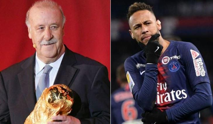 Del Bosque: "Neymar hace muchas gilipolleces y no es ejemplo de nada"