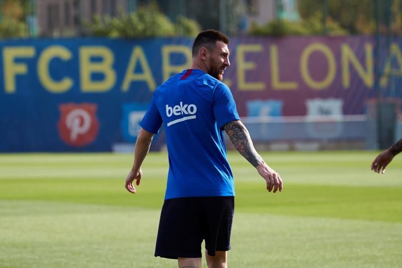 Messi se estrena de titular esta temporada ante el Villarreal
