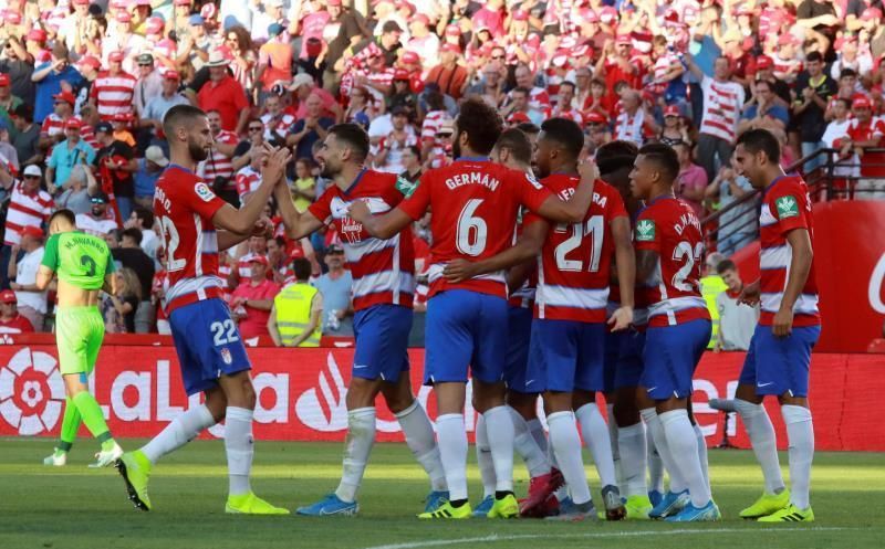 1-0. Un gol de Antonio Puertas mantiene al Granada arriba y hunde al Leganés