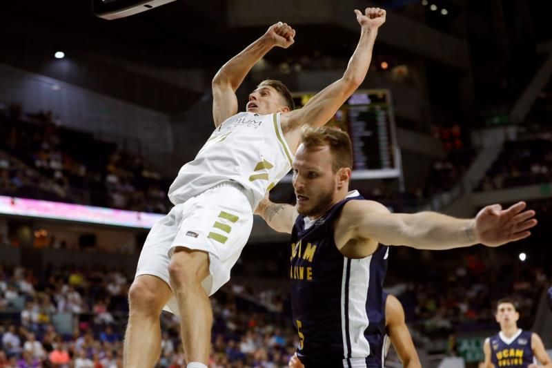 Carroll sufre un esguince cervical por su caída ante el UCAM Murcia