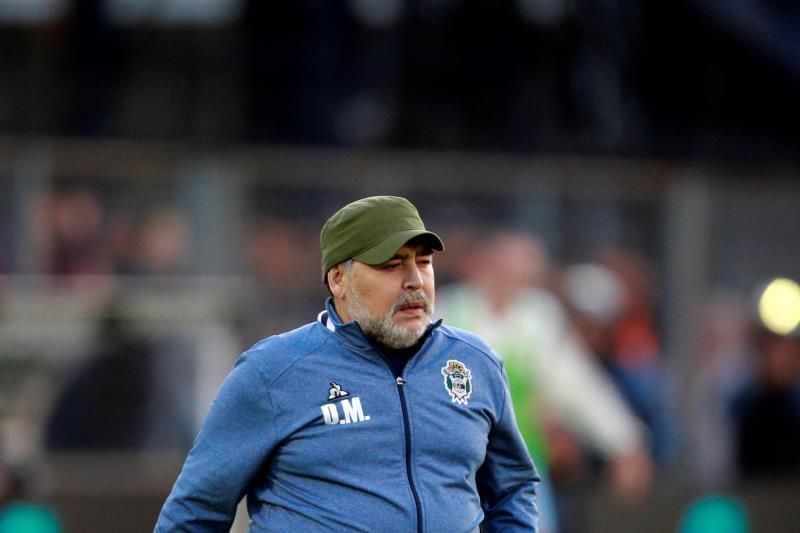 Maradona: "River fue superior, le podría haber ganado 5-0, pero no fue penal"
