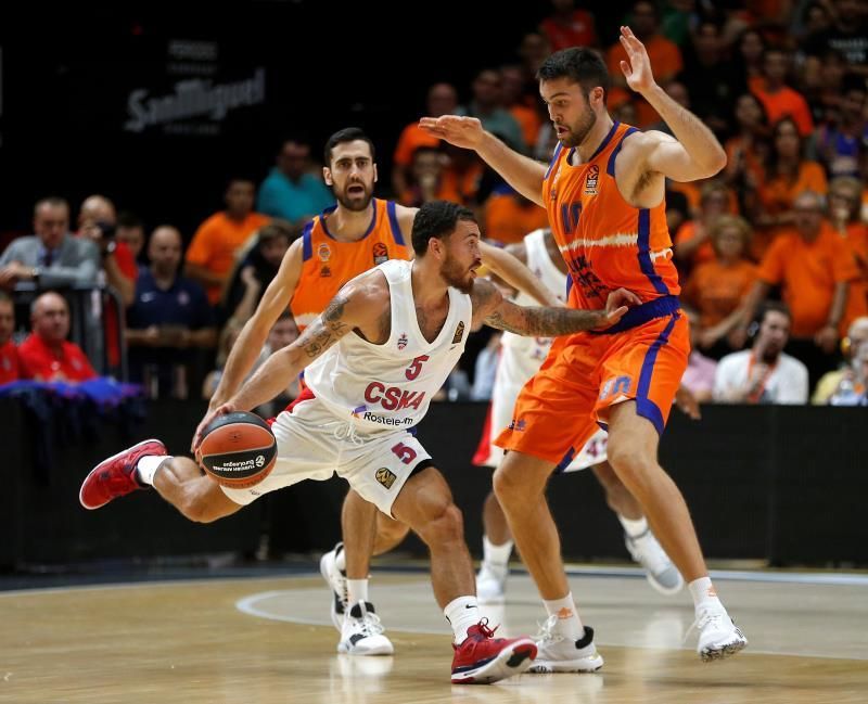 71-96. CSKA castiga a un Valencia que se derrumba en la segunda parte