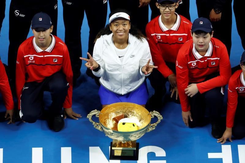 Naomi Osaka vence a Barty y gana el título en Pekín