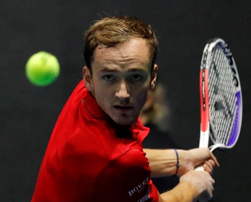 Medvedev funde al británico Norrie y camina cómodamente a octavos