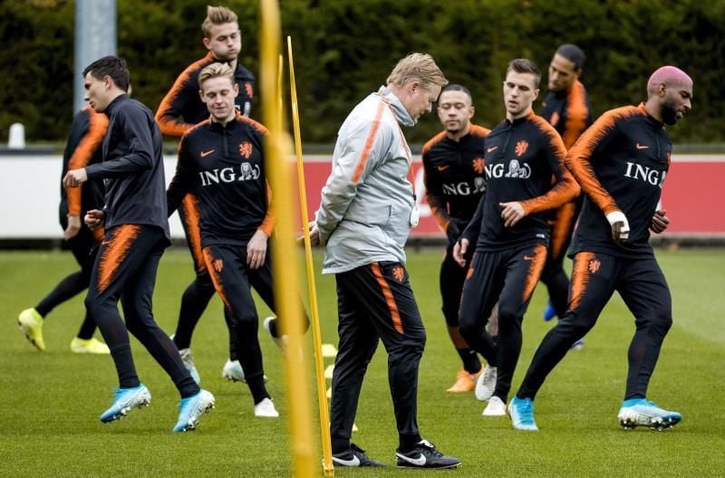 Koeman, decepcionado con la poca intensidad de Holanda en los entrenamientos
