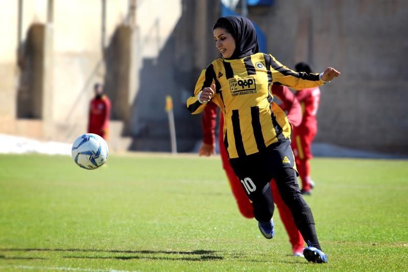 La pasión por el fútbol de las jugadoras iraníes rompe barreras