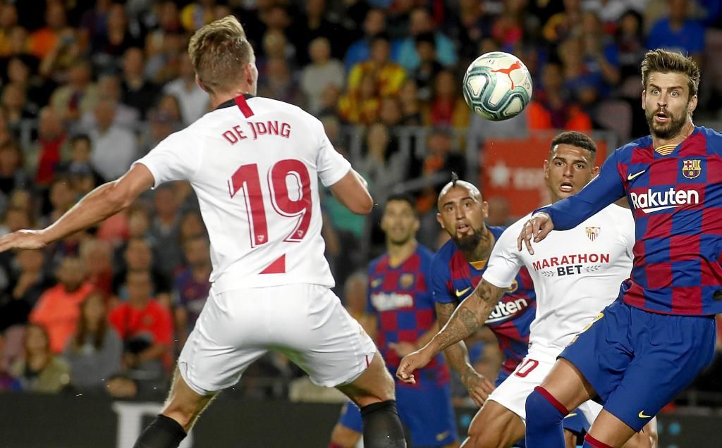 Un Sevilla con pegada pero sin gol
