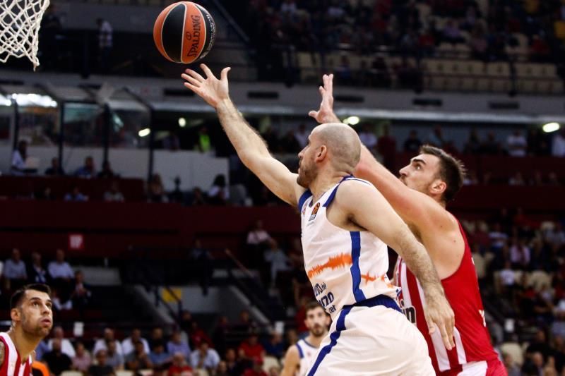 89-63: Un pésimo Valencia le regala al Olympiacos una cómoda victoria