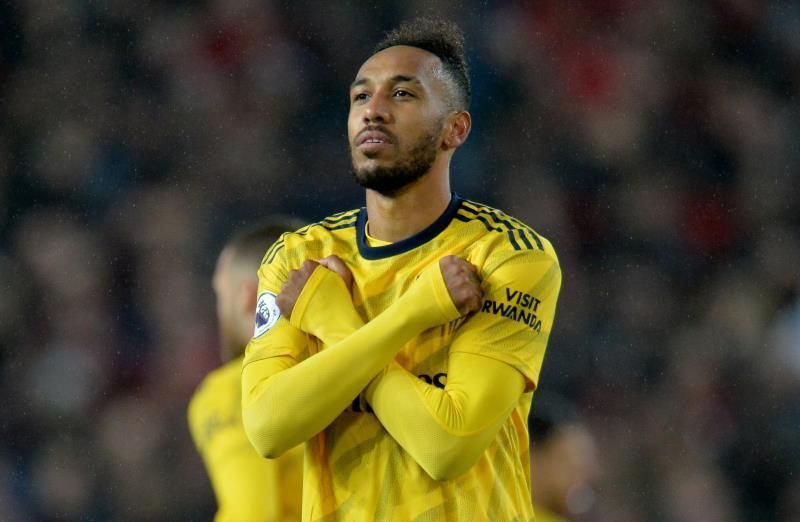 Aubameyang, elegido mejor jugador del mes de septiembre en la Premier League