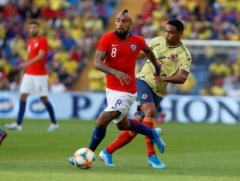 0-0. Chile resiste con oficio el empuje de una atrevida Colombia