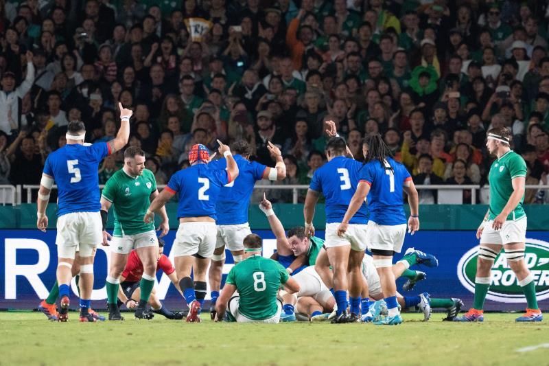 47-5. Irlanda vence fácilmente a Samoa y lidera provisionalmente su grupo