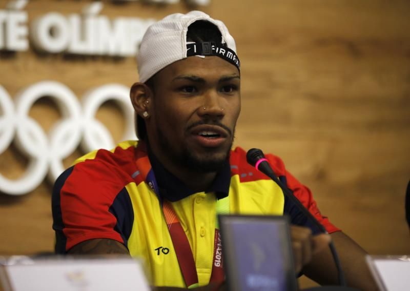El atleta Anthony Zambrano dice que Colombia es "potencia" y debe aumentar sus medallas