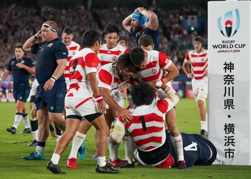 28-21. Un sorprendente Japón deja a Escocia eliminada del mundial de rugby