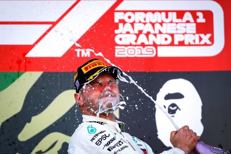 Bottas: "He salido bien, obviamente Vettel tuvo algún problema en la salida"