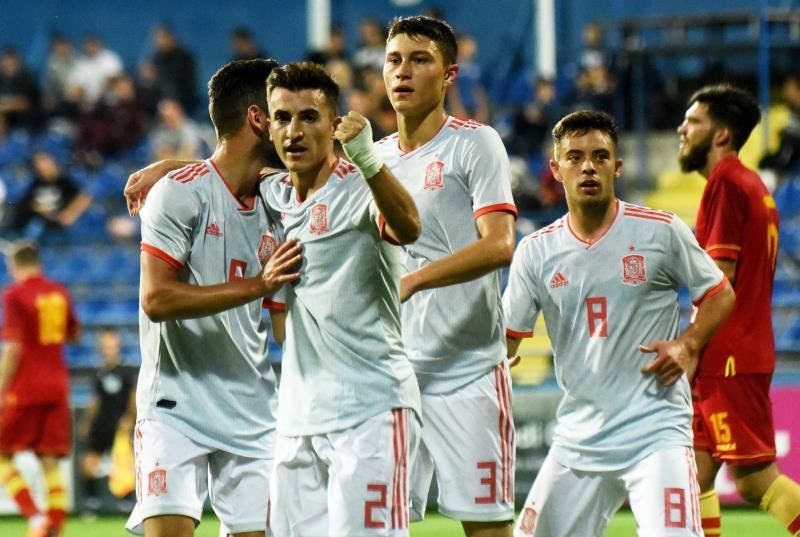 Montenegro 0-2 España: Líder en el debut de Ansu Fati