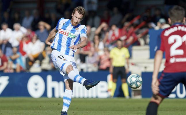 Zurutuza, posible baja ante el Betis