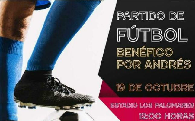 Partido benéfico por Andrés en Santa Olalla