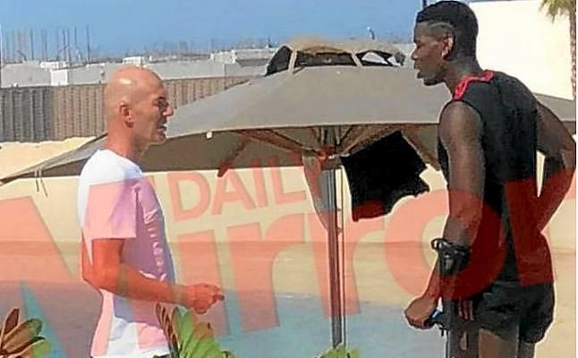 Zidane y Pogba, pillados en Dubái