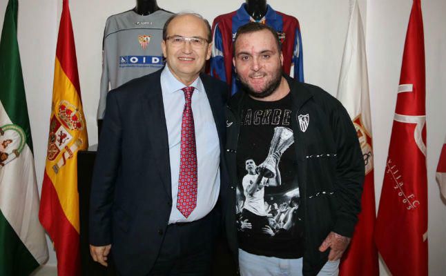 El primo de Reyes volvió a disfrutar del Sevilla