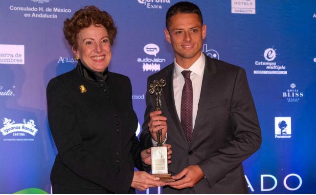 Chicharito, protagonista en los Premios Solidarios Real Alcázar