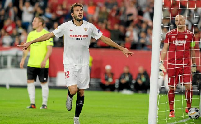Sevilla 3-0 Dudelange: Franco Vázquez levanta al Sevilla