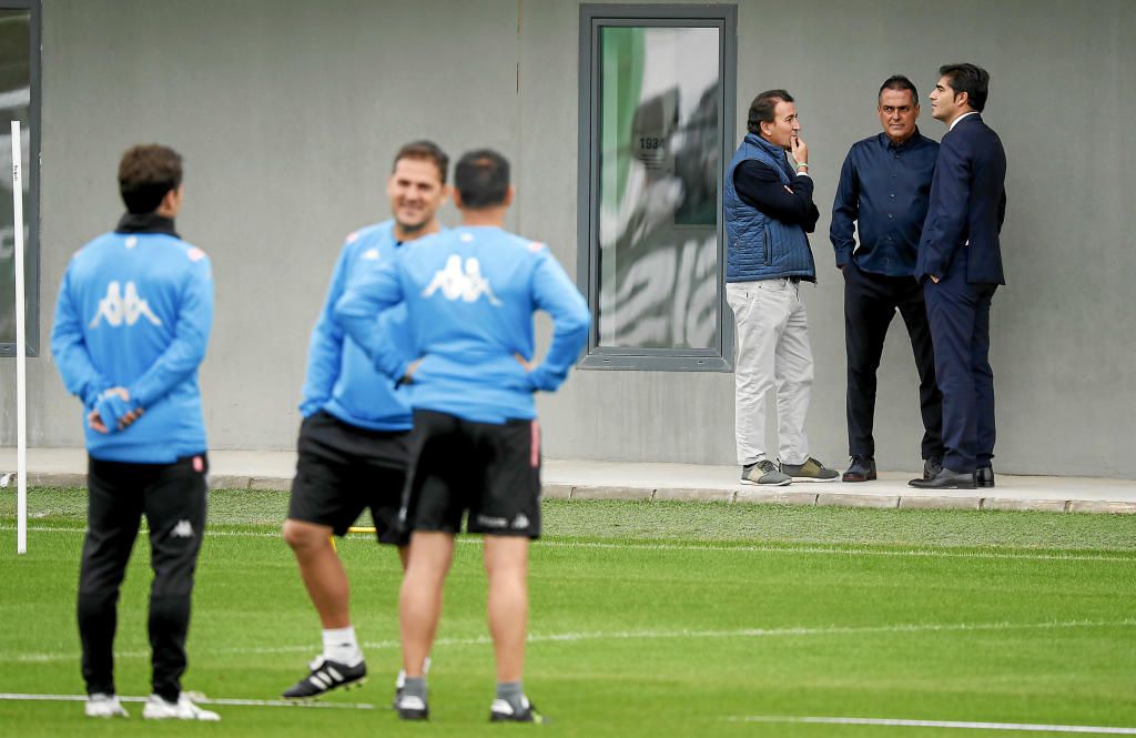 "No van a ver a un Rubi nervioso en el Betis"