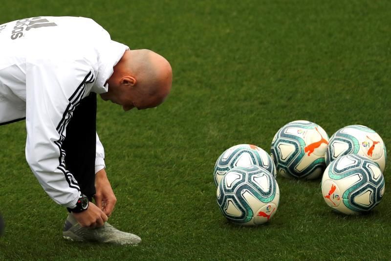 Zidane: "Raúl entrenará un día al Real Madrid"