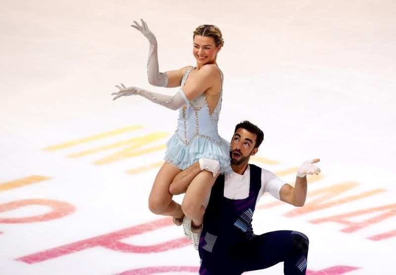 Olivia Smart y Adrián Díaz, cuartos en danza en Grenoble