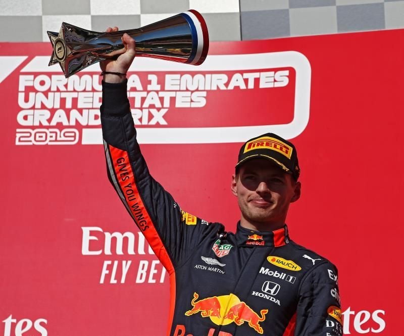Verstappen: "Ha sido un buen fin de semana con un gran tercer puesto"