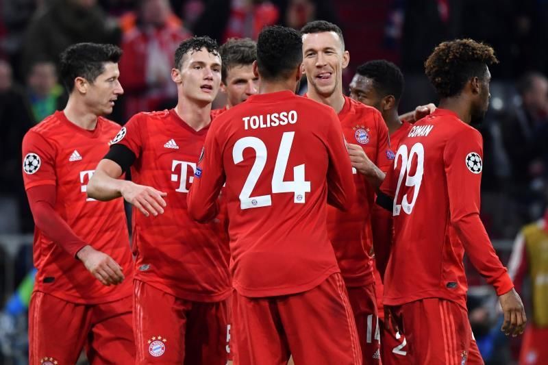 2-0. Lewandowski y Perisic llevan al Bayern a octavos