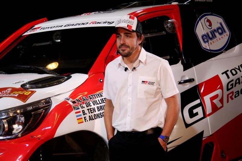 Fernando Alonso, cuarto en la segunda etapa del Rally Ula Neom