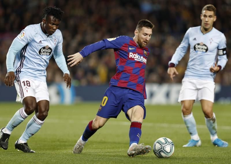 Indomable en el Camp Nou y Messi como salvador, el sello del Barça