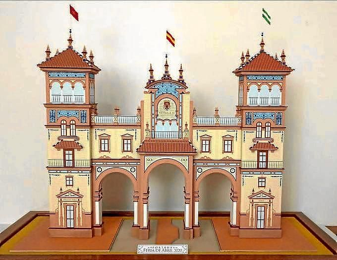 Así será la portada de la Feria de Abril 2020