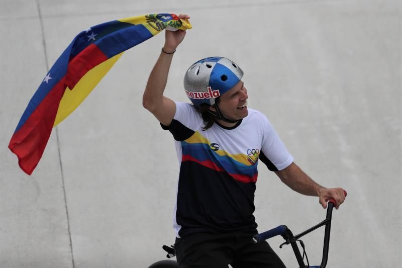 El venezolano Dhers nunca soñó ser olímpico, pero "hay gasolina en el tanque"