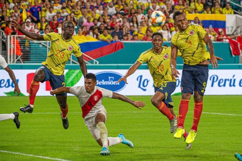 1-0. Colombia derrota a Perú en el último suspiro