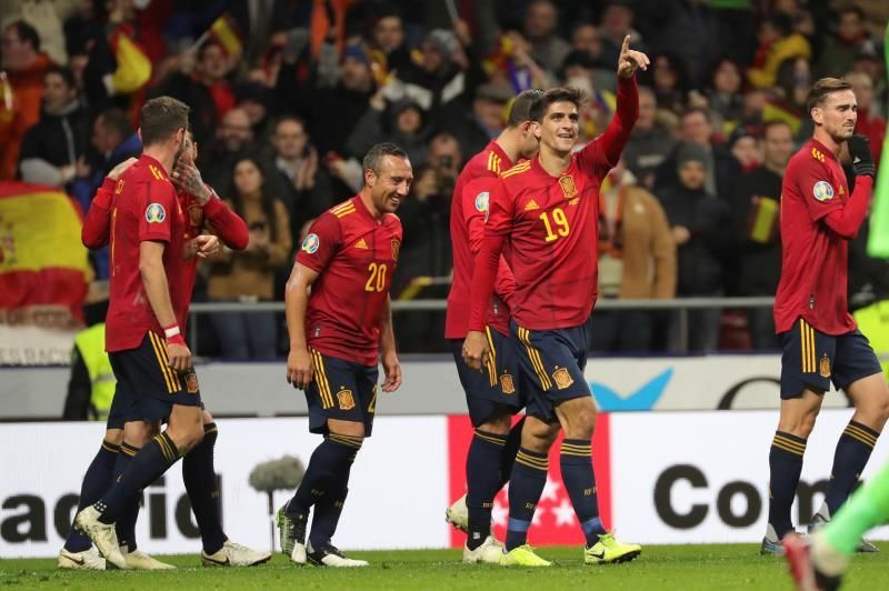 5-0. España despega hacia la Eurocopa