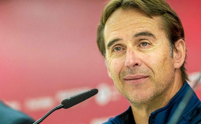 Lopetegui: "Emery hizo historia en el Sevilla y yo estoy muy lejos de hacerla"