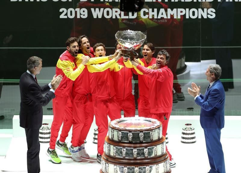El deporte español se rinde al equipo de Copa Davis liderado por Nadal