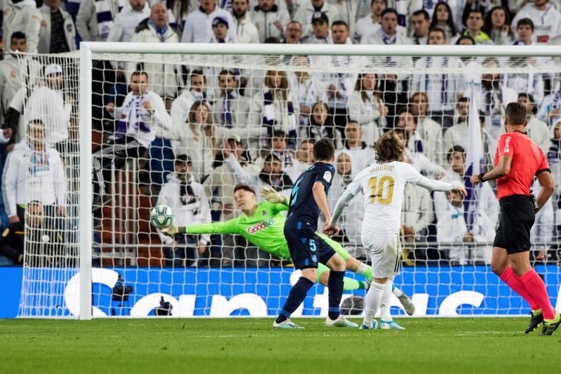 La Real se frustra en un Bernabéu donde ha encajado 36 goles en 10 partidos