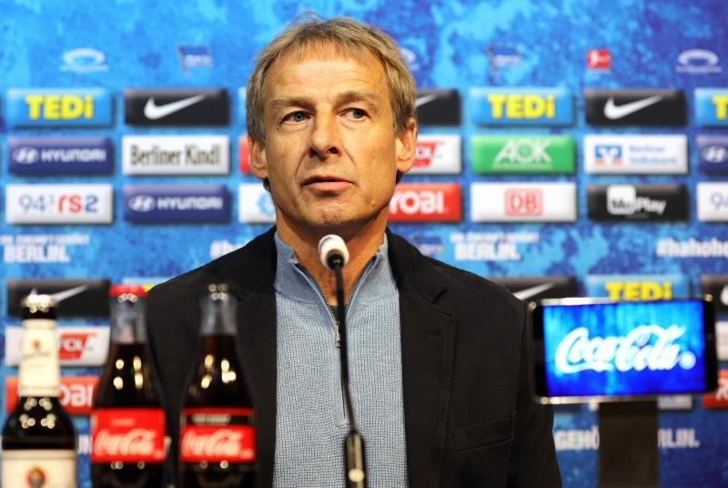 Klinsmann entrenará al Hertha hasta el final de temporada