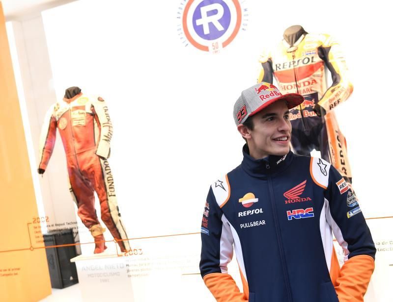 Marc Márquez se muestra contento tras la operación de hombro