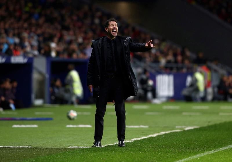 Simeone: "¿Cavani? No hablo de jugadores que no tenemos nosotros"