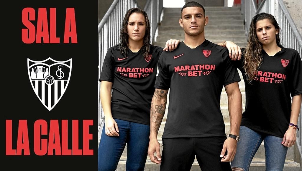 La camiseta negra del Sevilla, a la venta estas Navidades