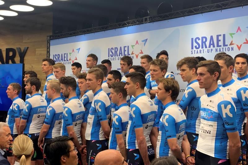 El primer equipo israelí en competir en el Tour de Francia ya está en marcha