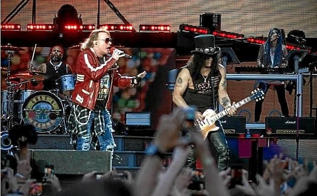 Guns n' Roses actuará en el Benito Villamarín el 23 de mayo de 2020