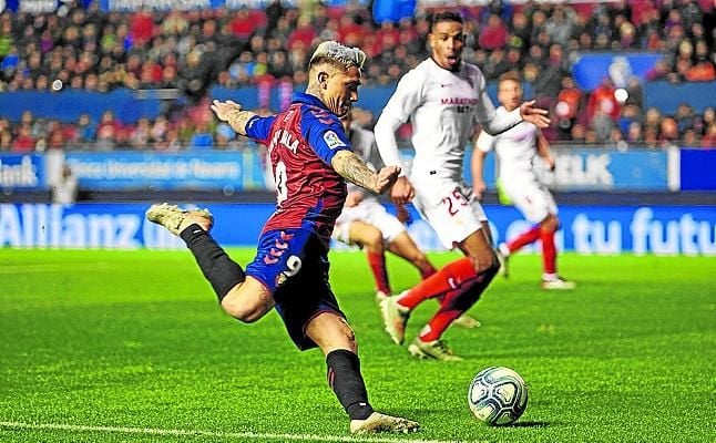 Por el 'Chimy', del gusto de Sevilla y Atlético, Osasuna pide "la cláusula"
