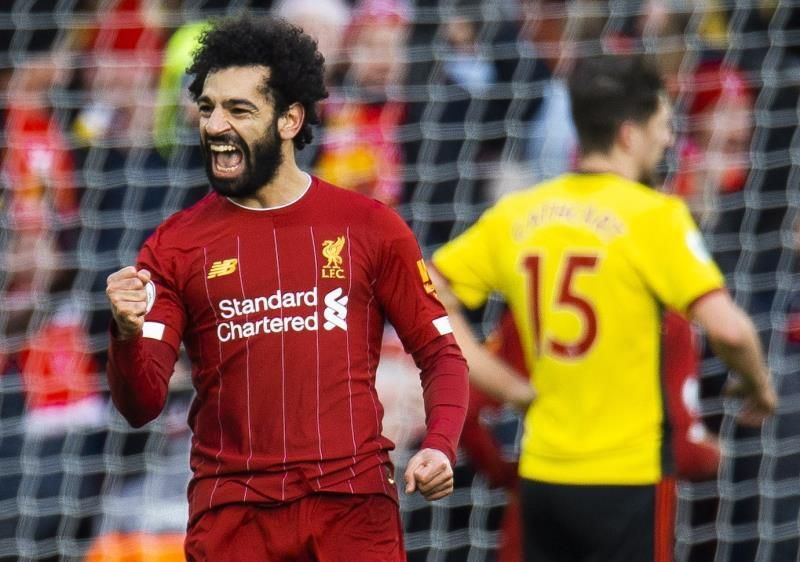 Salah mantiene el inmejorable momento del Liverpool