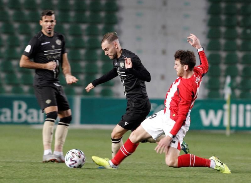 0-3. El Athletic supera el trámite del Intercity